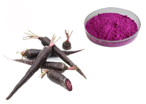 Pó vegetal do extrato da cenoura preta orgânica para o pigmento natural fornecedor